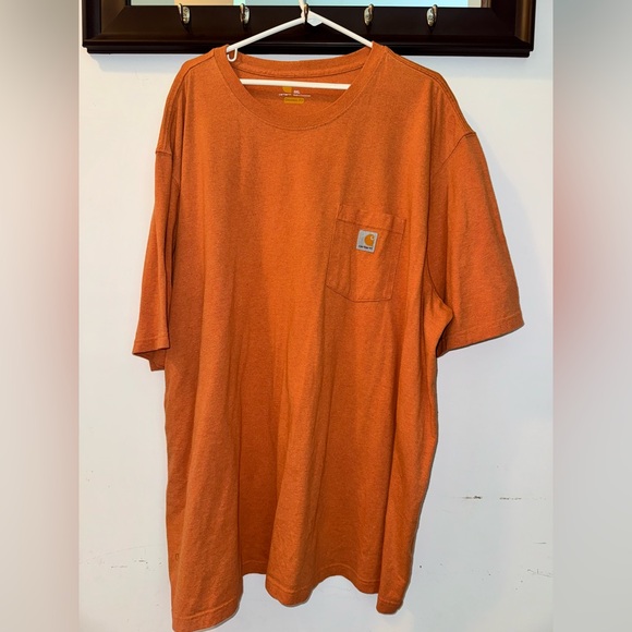Carhartt Other - Carhartt Original Fit Men's Short Sleeve Tee in Orange Size 3XL